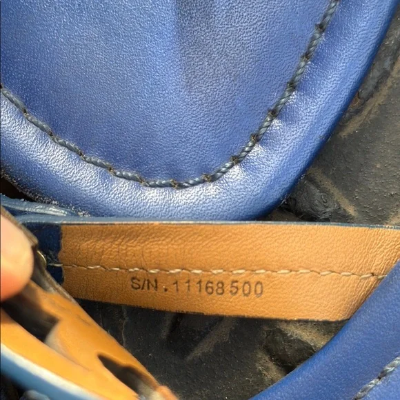 Tory Burch Blue Sandals with Elegant Design - Picture 6 of 11